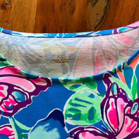 Lilly Pulitzer Ruffle Sleeve Dress - Picture 3 of 3